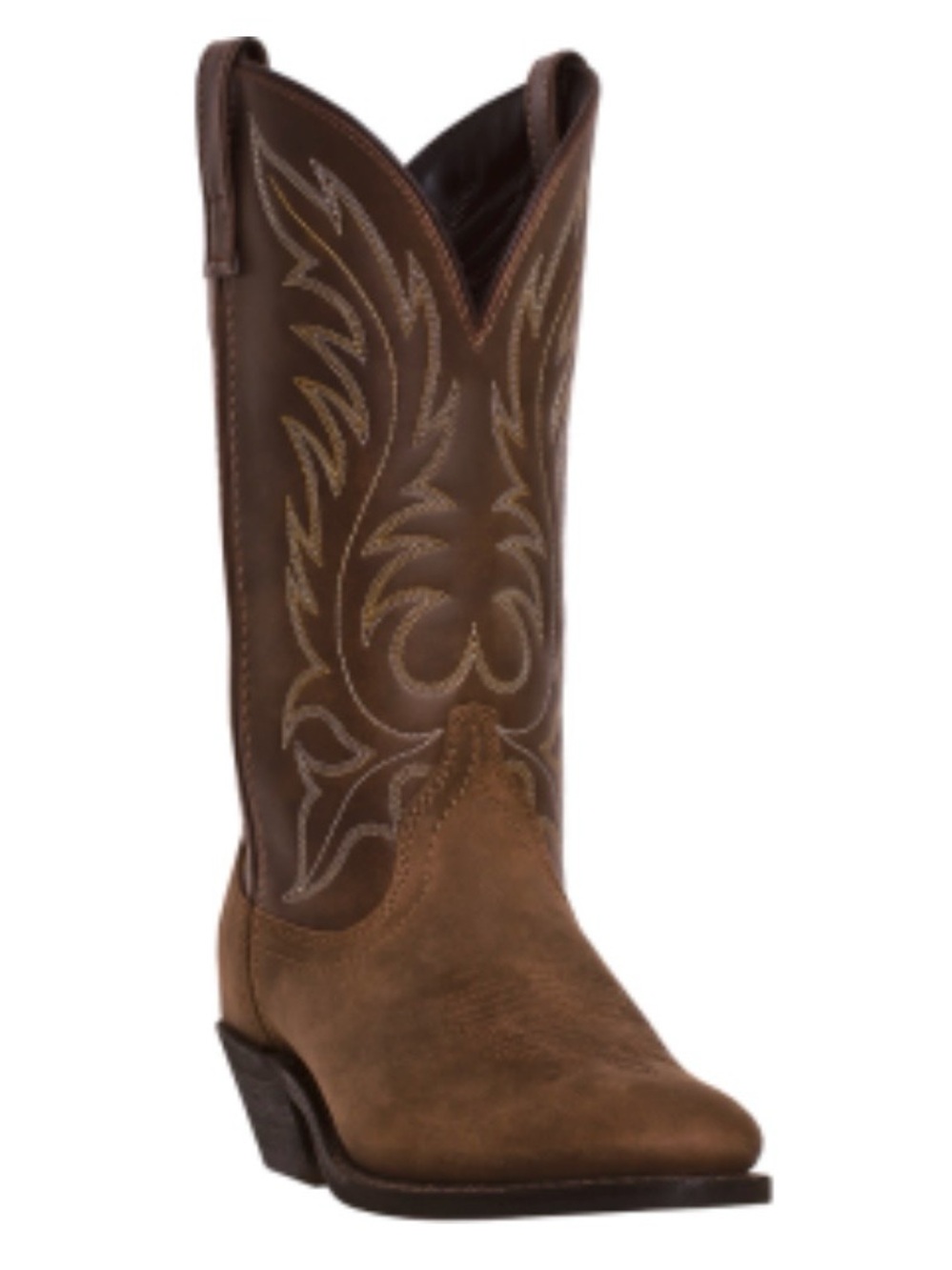 Brown Western Leather Cowboy Boots